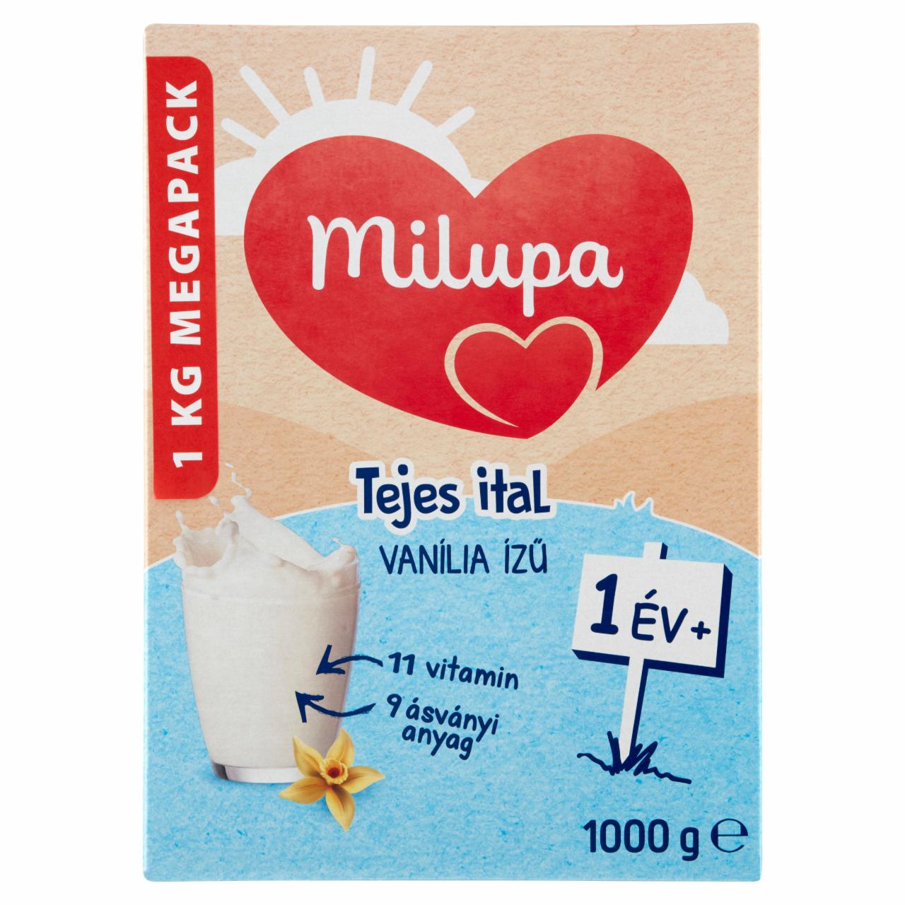 Képek - Milupa vaníliaízű tejes ital 12 hó+ 2 x 500 g (1000 g)