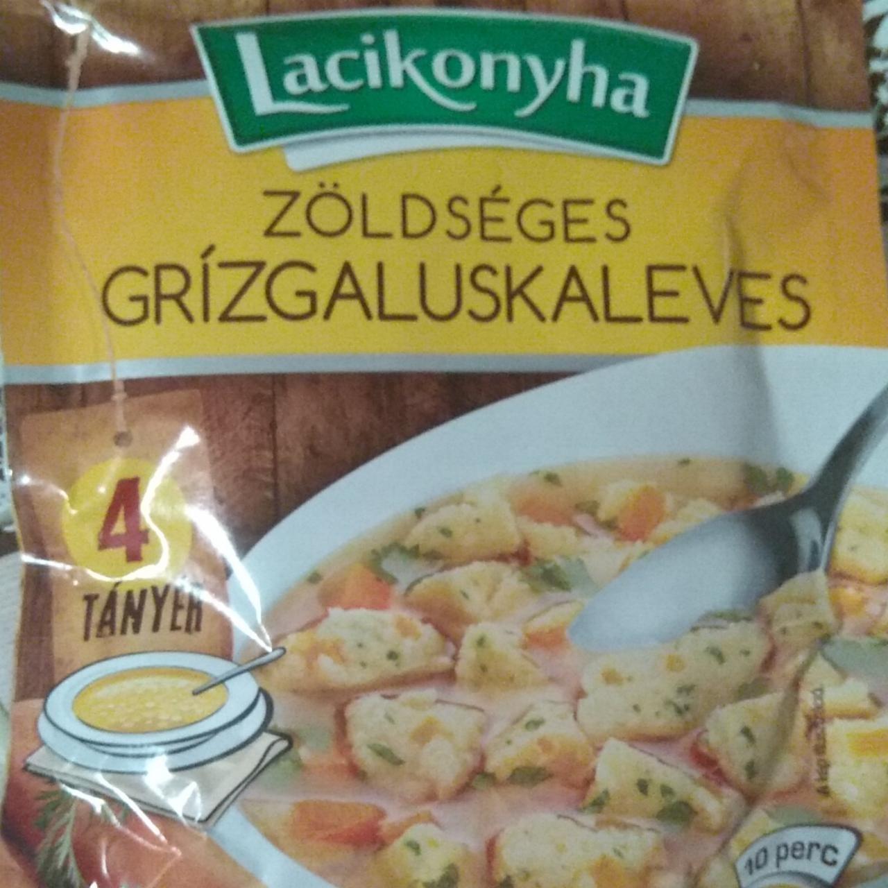 Képek - Zöldséges grízgaluskaleves Lacikonyha