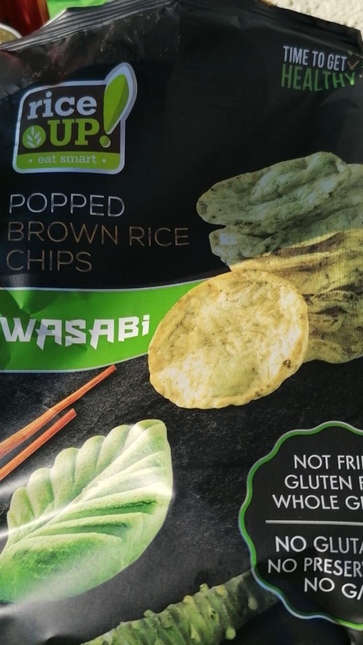 Képek - Brown rice chips Wasabi Rice Up!