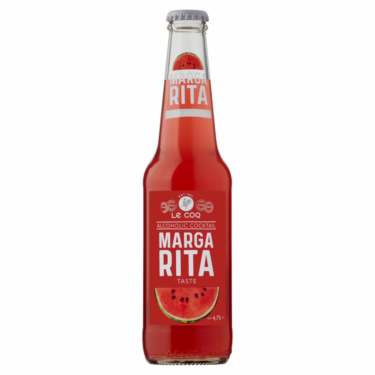 Képek - Le Coq Margarita görögdinnye-rum-lime ízű, szénsavas alkoholos ital 4,7% 0,33 l