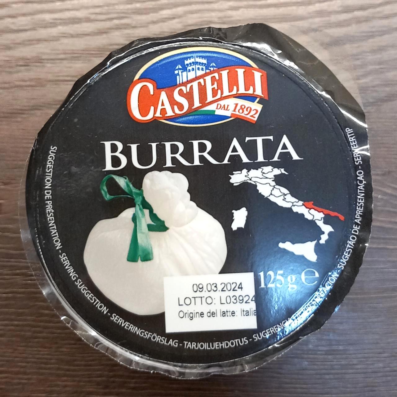 Képek - Burrata Castelli