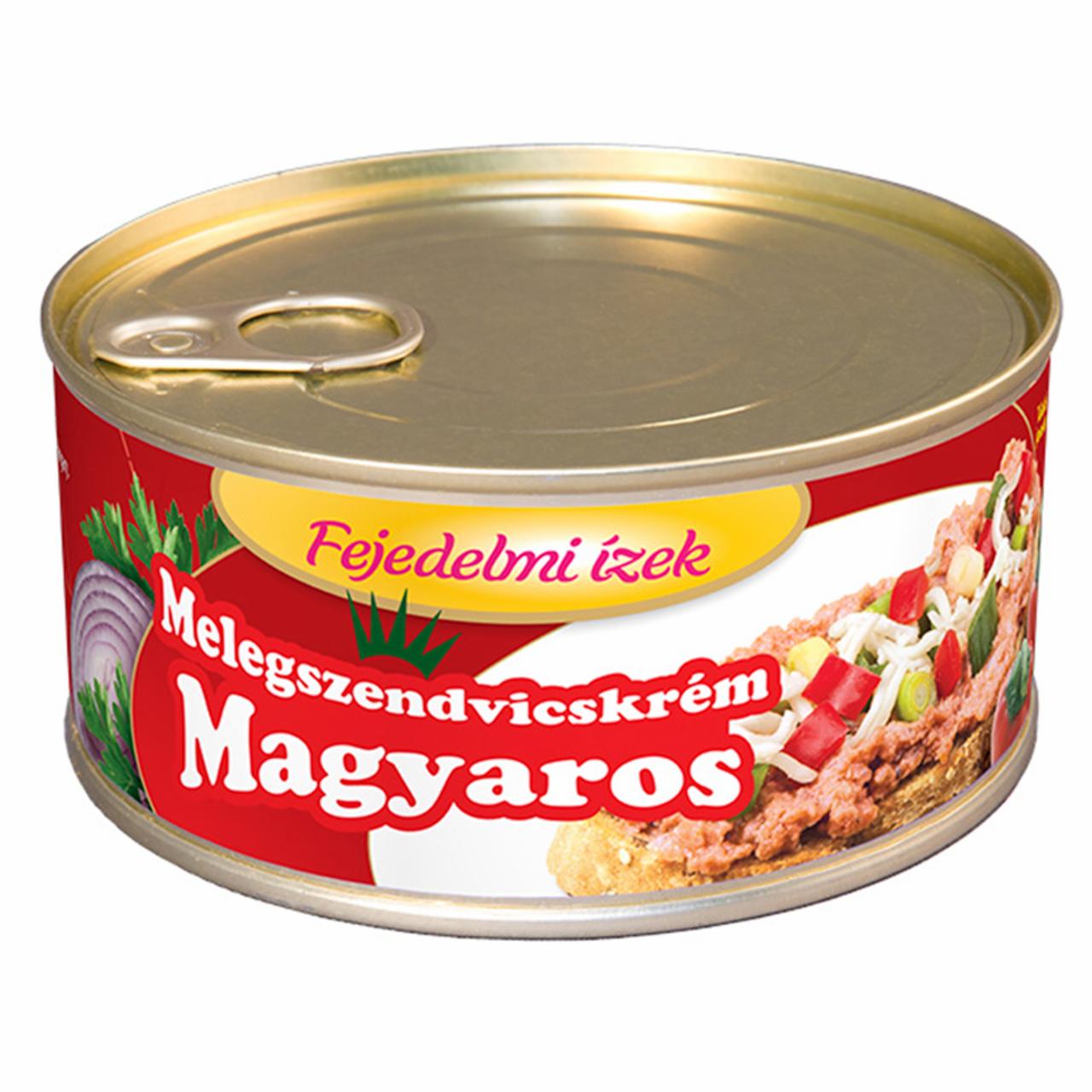 Képek - Fejedelmi Ízek magyaros melegszendvicskrém 300 g