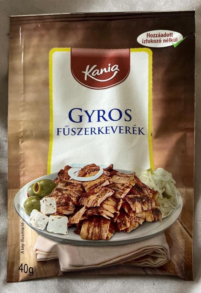 Képek - Gyros fűszerkeverék Kania