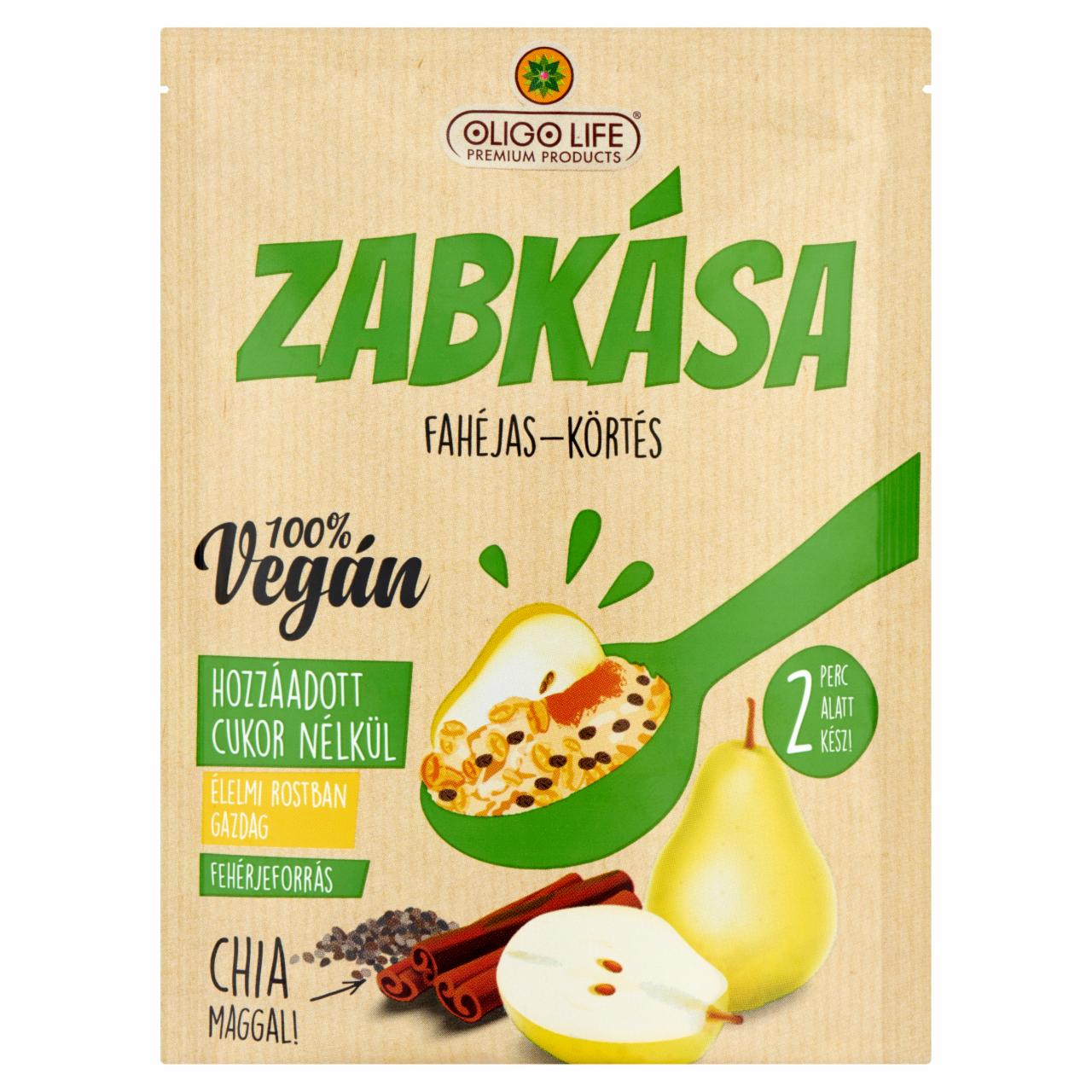 Képek - Oligo Life fahéjas-körtés zabkása alappor 65 g