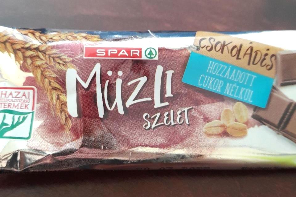 Képek - Csokoládés müzliszelet Spar