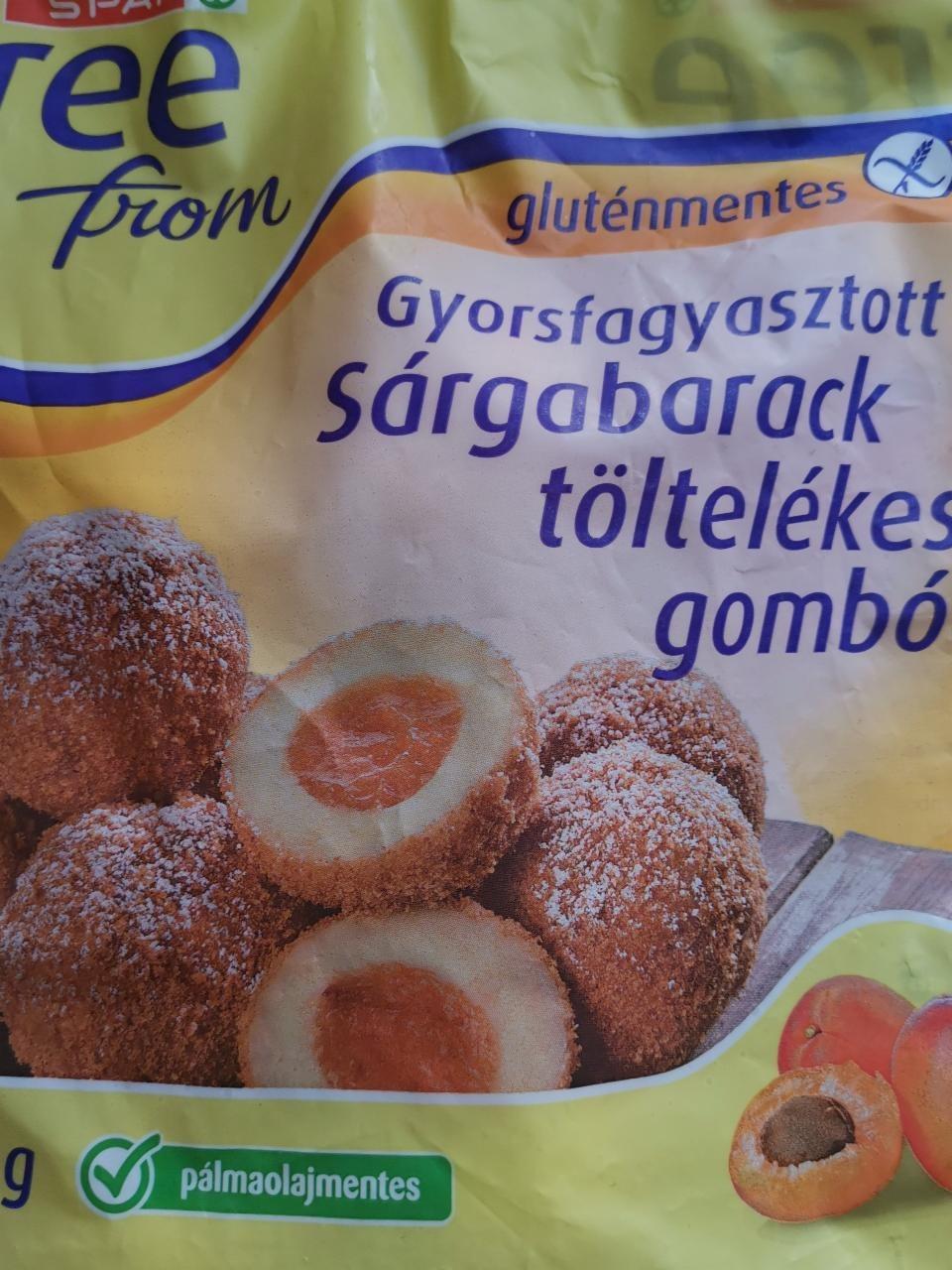 Képek - Gyorsfagyasztott sárgabarack töltelékes gombóc Spar free from