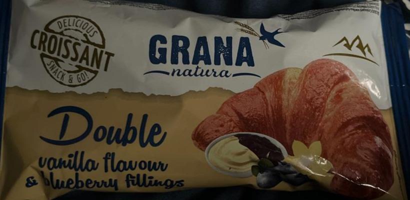 Képek - Croissant Double vanilla flavour & blueberry filling Grana