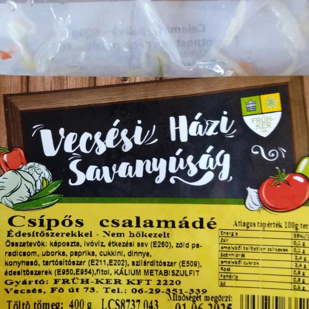 Képek - Csípös csalamádé Früh-Ker