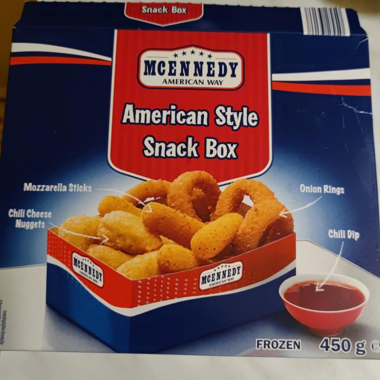Képek - American style Snack Box Mcennedy