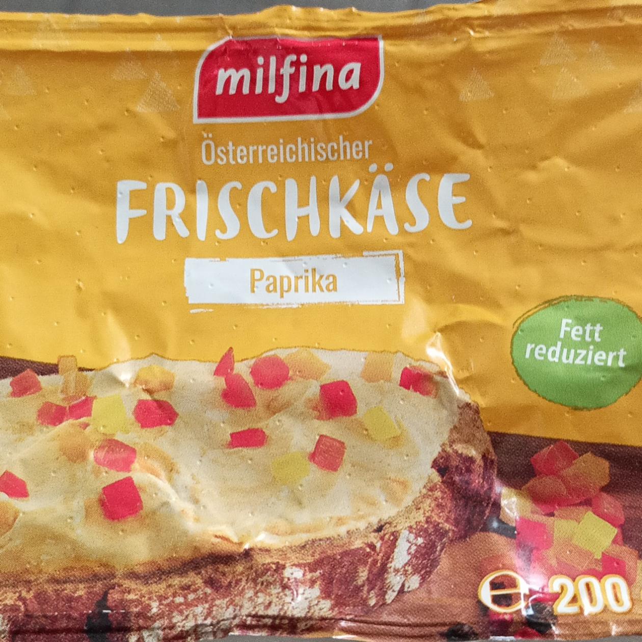 Képek - Frischkäse paprika Milfina