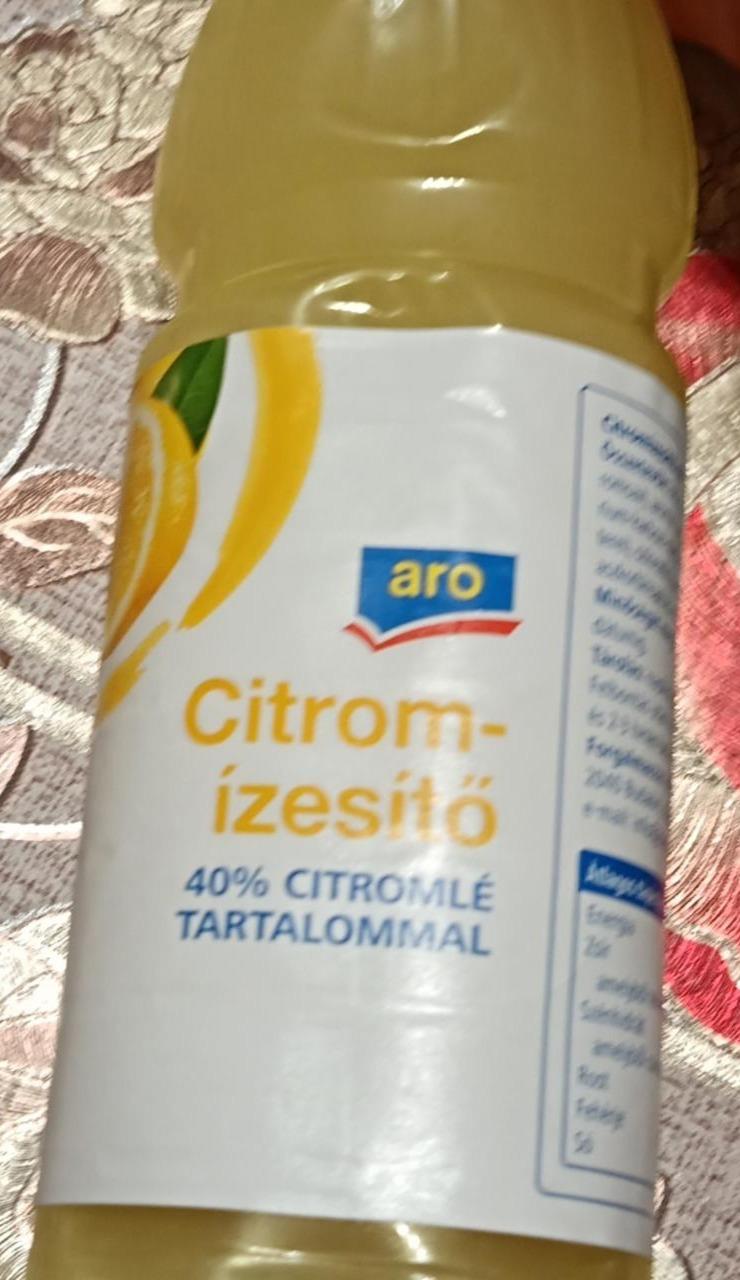 Képek - Citrom-ízesítő 40% citromlé tartalommal Aro