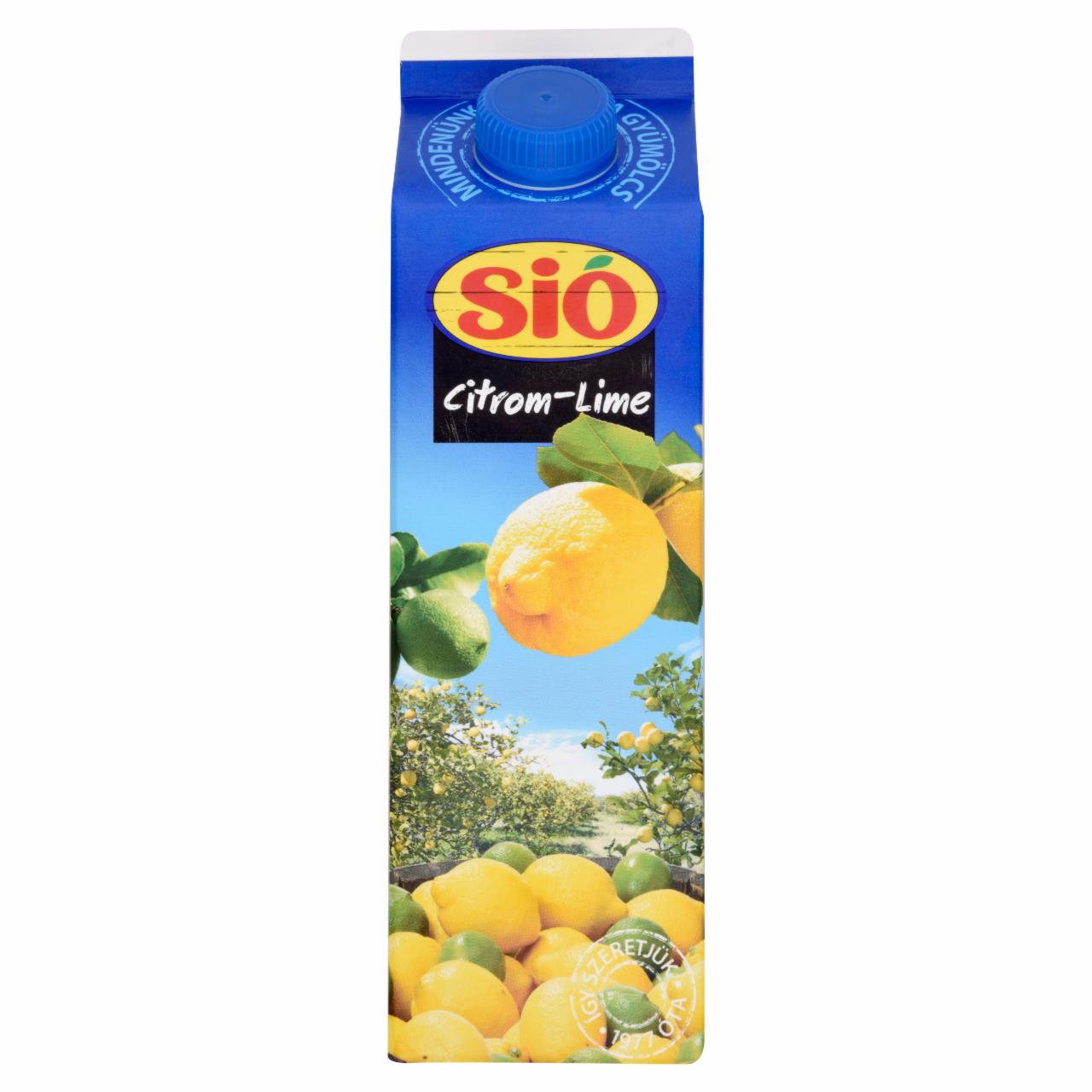 Képek - Sió citrom-lime ital 1 l