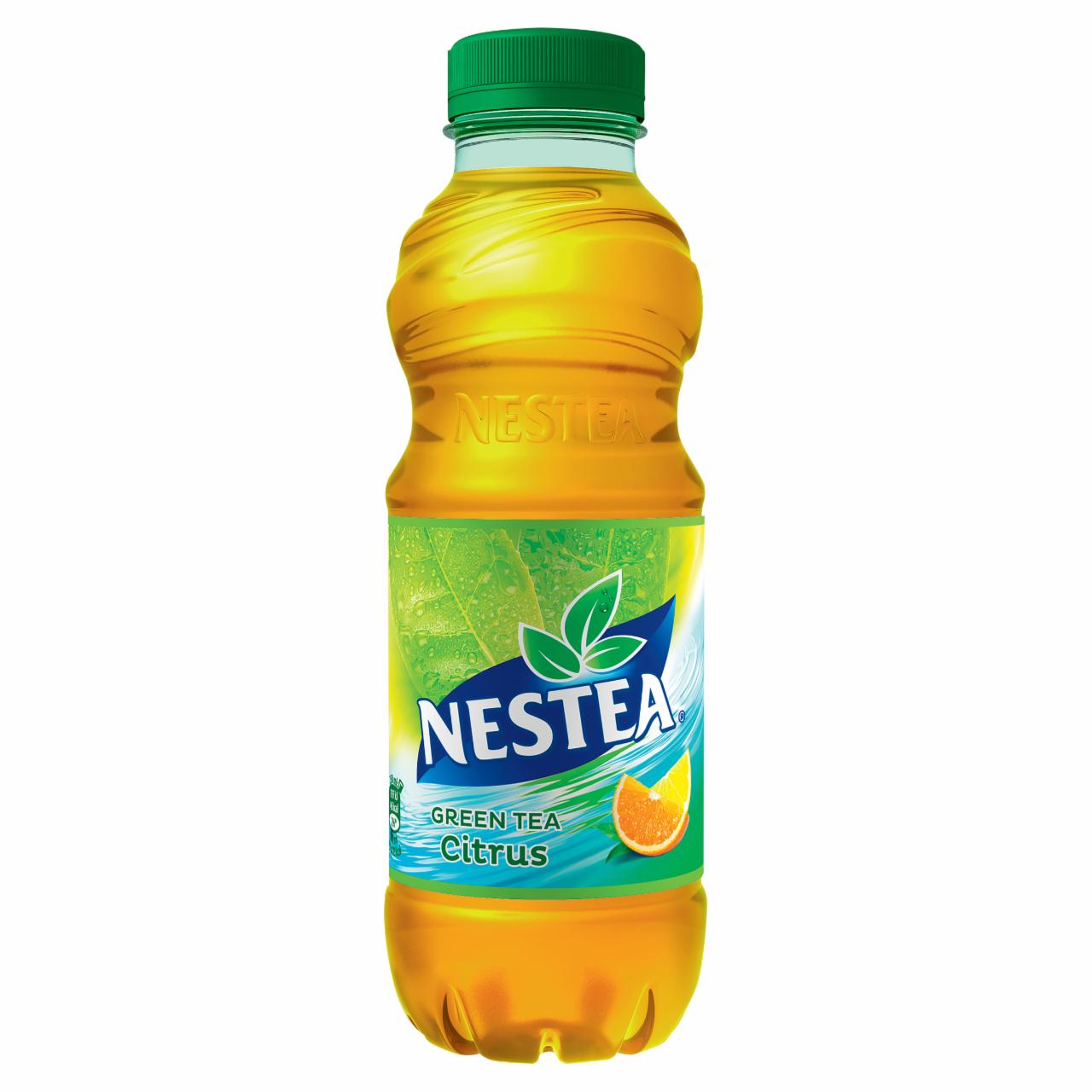 Képek - Nestea citrus ízesítésű zöldtea üdítőital cukrokkal és édesítőszerrel 0,5 l