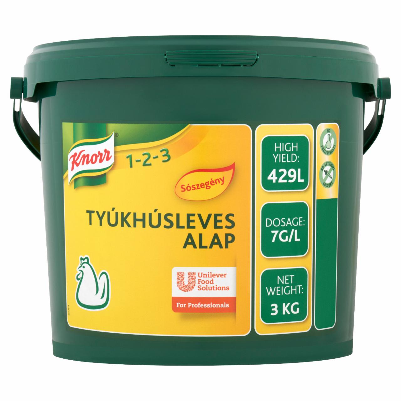 Képek - Knorr Tyúkhúsleves alap - sószegény 3 kg