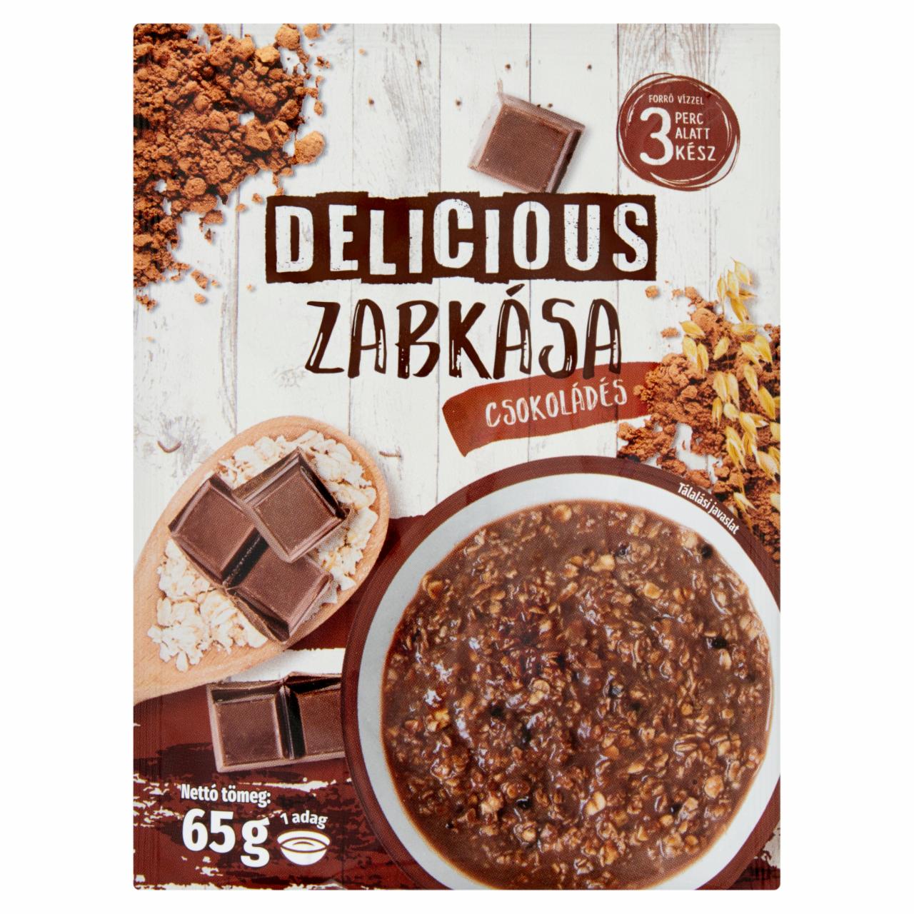 Képek - Delicious csokoládés zabkása 65 g