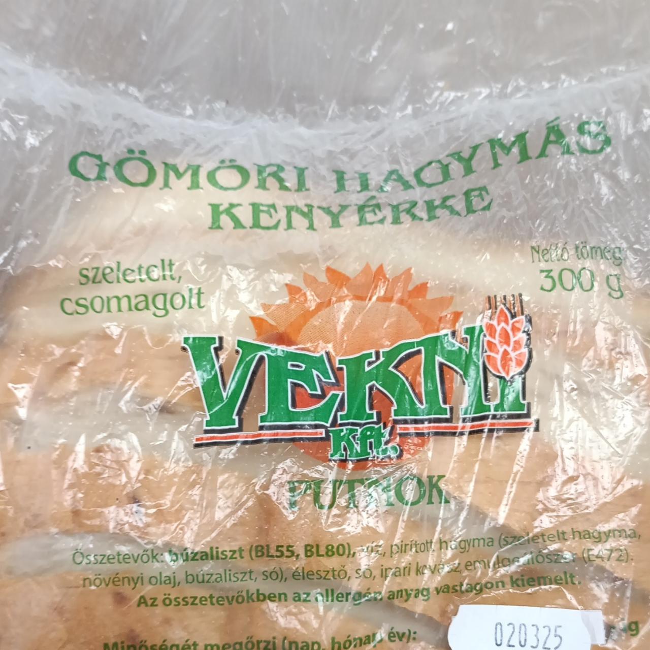 Képek - Gömöri hagymás kenyér Vekni kft.