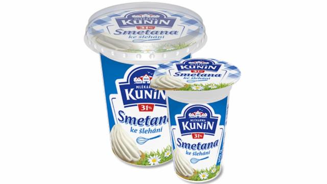 Képek - Smetana ke šlehání 31% Kunín