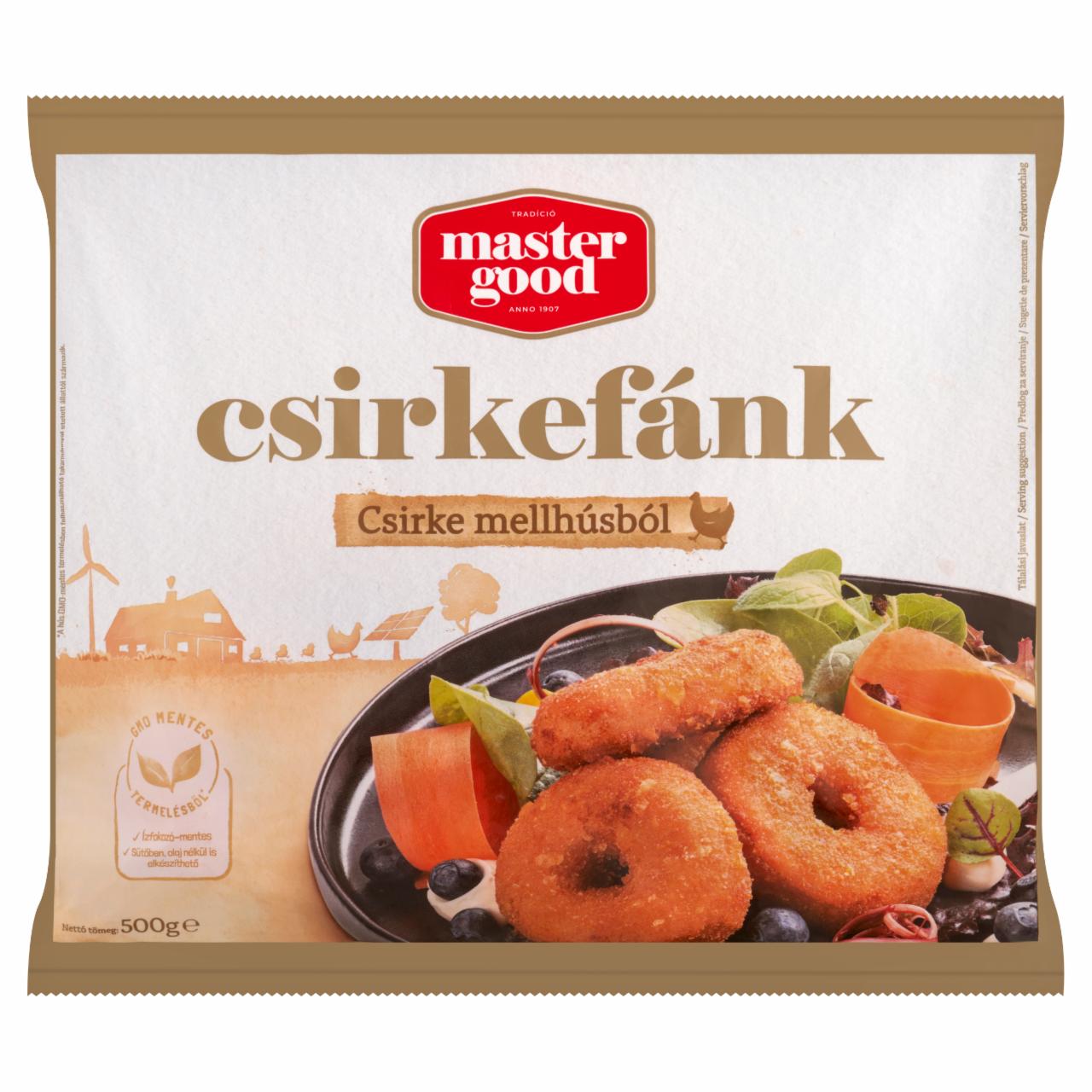 Képek - Master Good gyorsfagyasztott, panírozott, elősütött csirkefánk 500 g