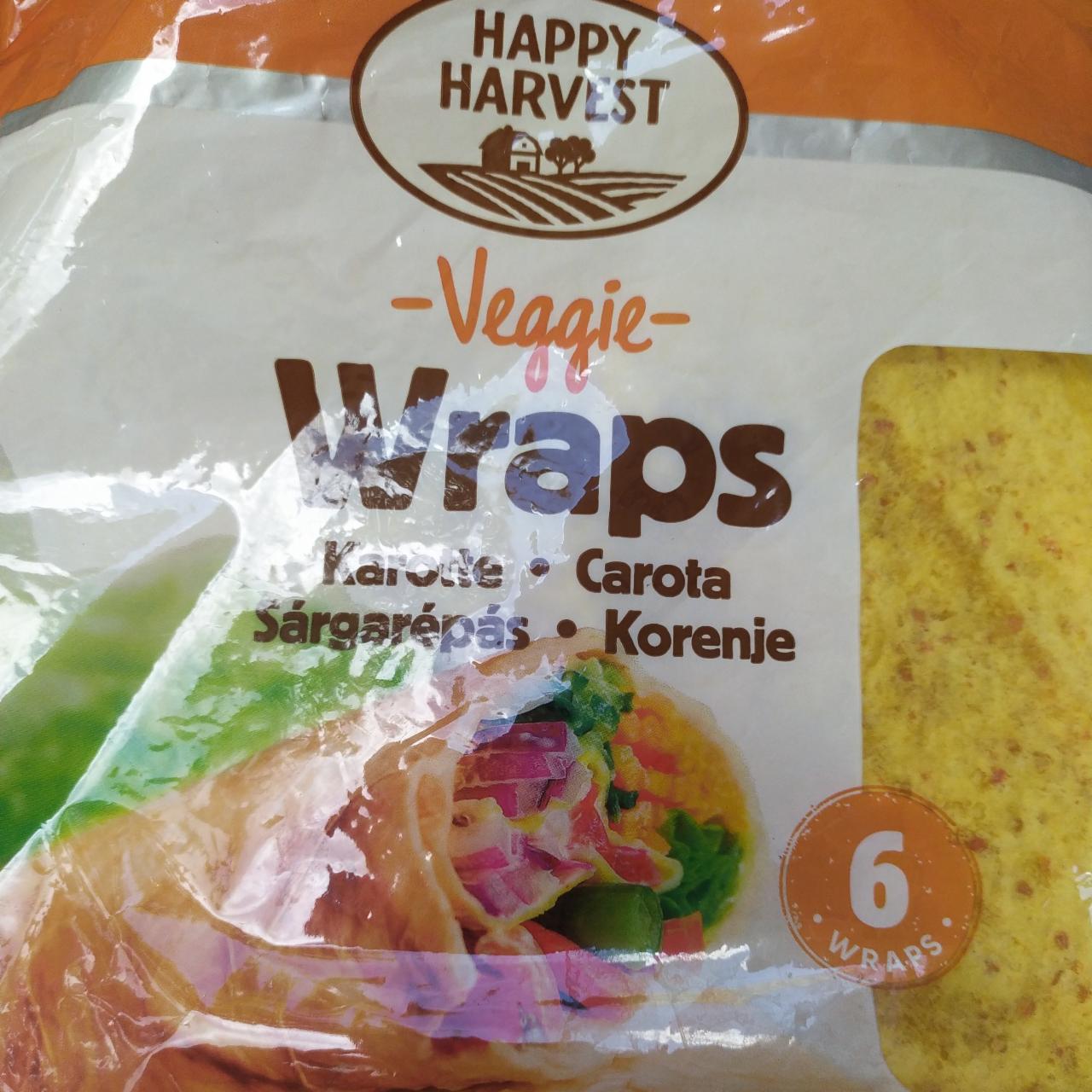 Képek - Veggie wraps sárgarépás Happy harvest