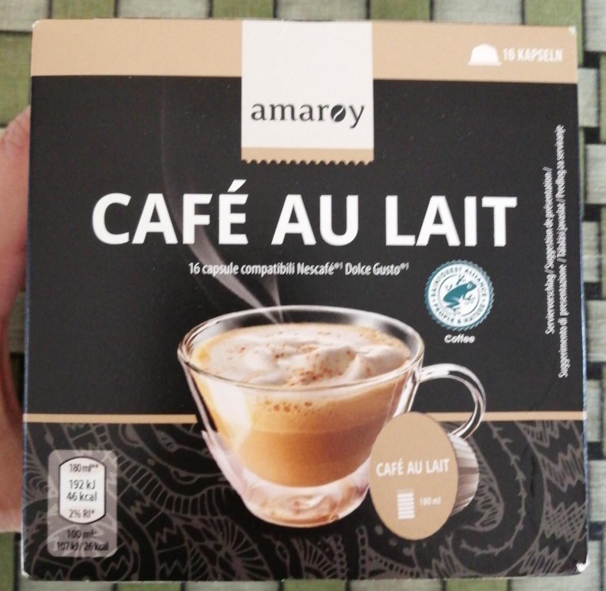 Képek - Cafe au lait kávékapszula Amaroy