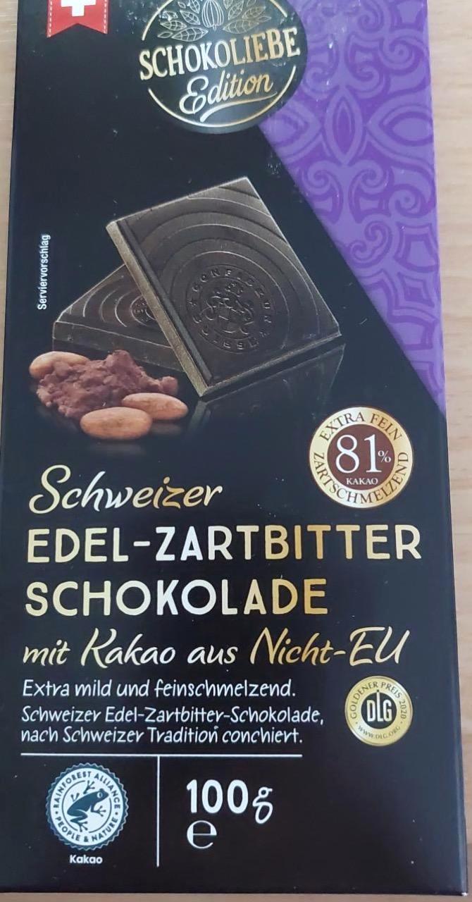 Képek - Keserű csoki 81% Schokoliebe edition