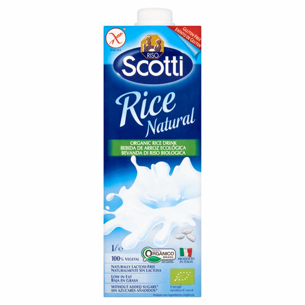 Képek - Riso Scotti BIO laktóz- és gluténmentes rizsital 1000 ml