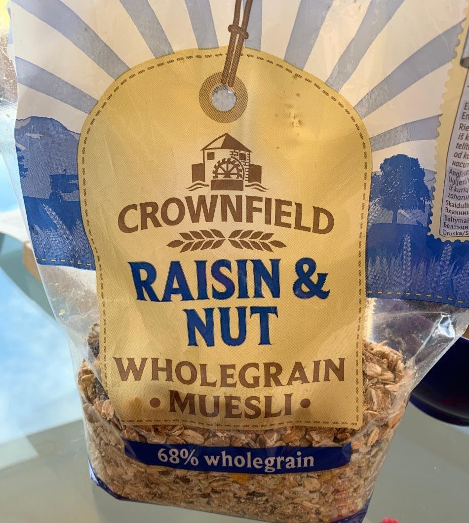 Képek - Raisin & nut wholegrain muesli Crownfield