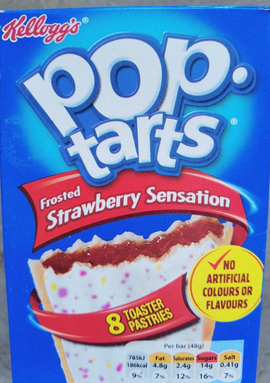 Képek - Pop Tarts Frosted Strawberry Sensation Kellogg's
