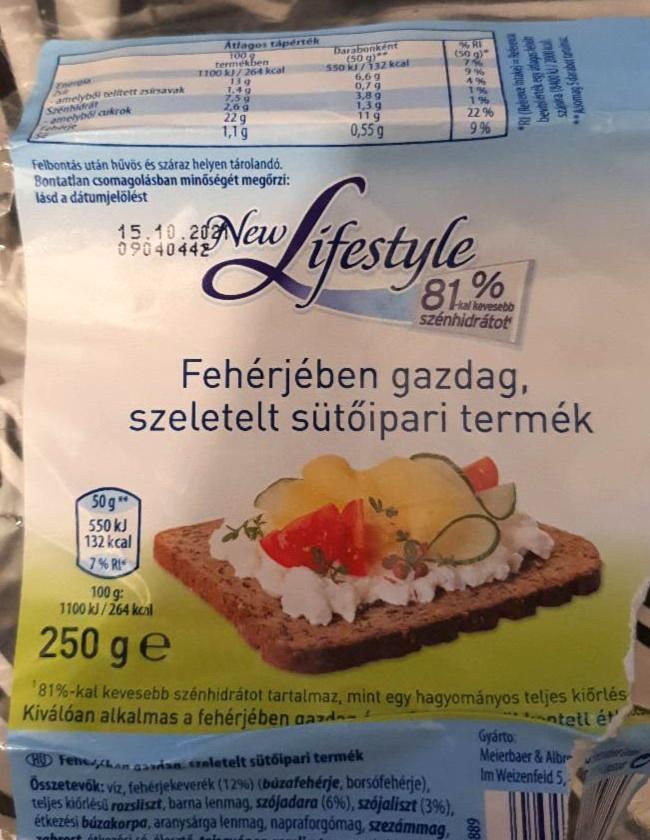 Képek - Fehérjében gazdag szeletelt sütőipari termék New lifestyle