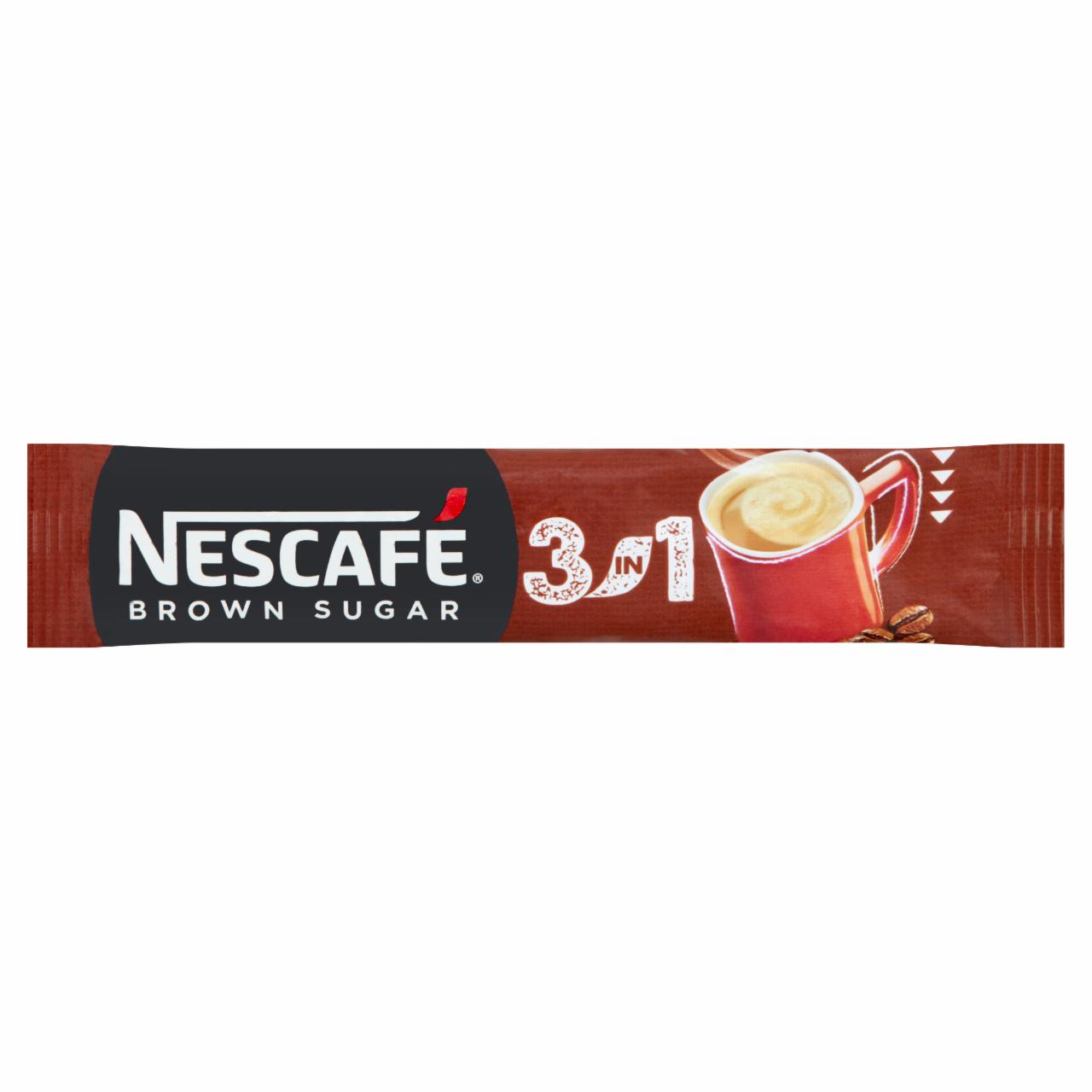 Képek - Nescafé 3in1 Brown Sugar azonnal oldódó kávéspecialitás barnacukorral 16,5 g