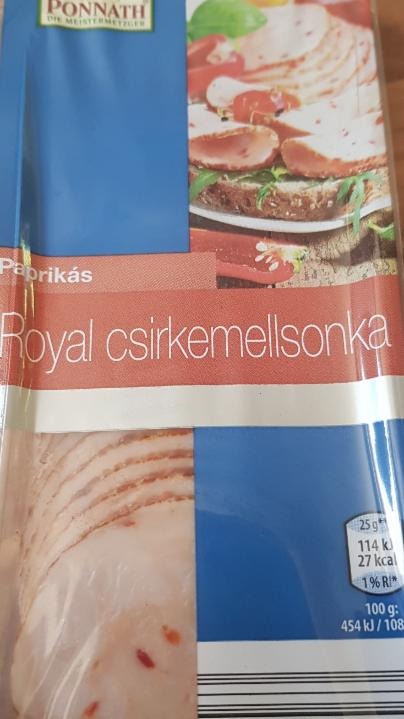 Képek - Royal csirkemellsonka paprikás Ponnath