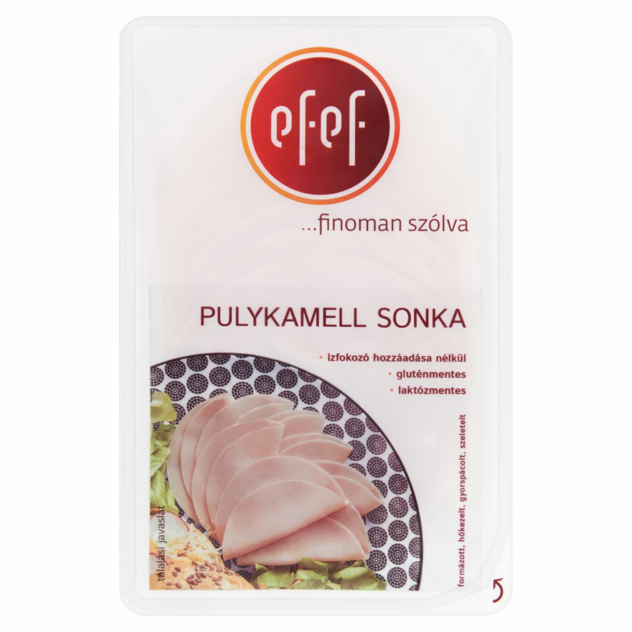 Képek - eFeF szeletelt pulykamell sonka 100 g