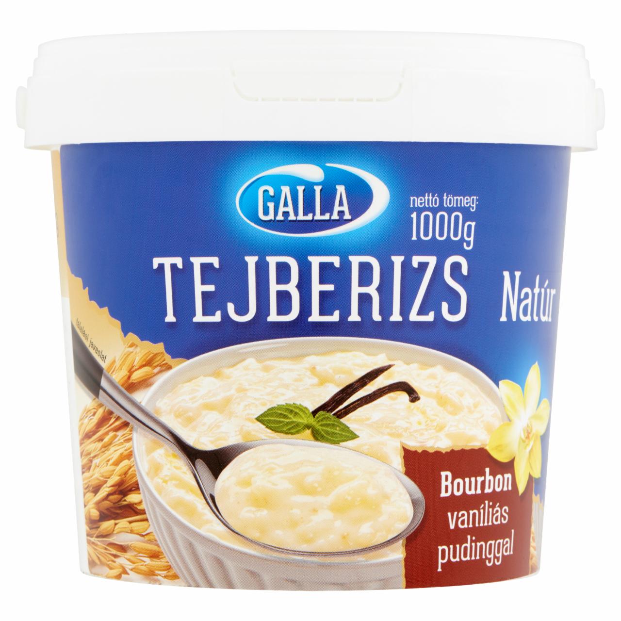 Képek - Galla natúr tejberizs 1000 g