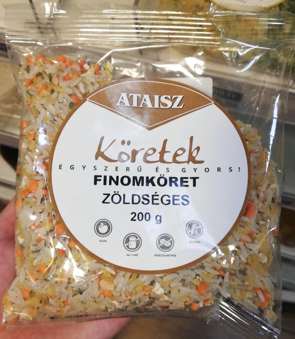 Képek - Finomköret zöldséges Ataisz