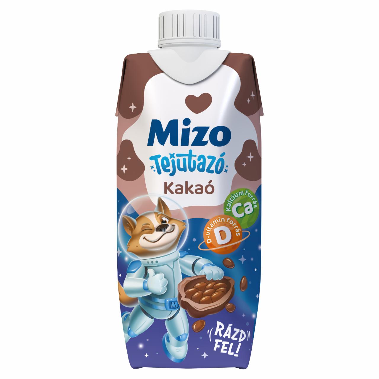 Képek - Mizo Tejutazó UHT zsírszegény kakaós tej D-vitaminnal 315 ml