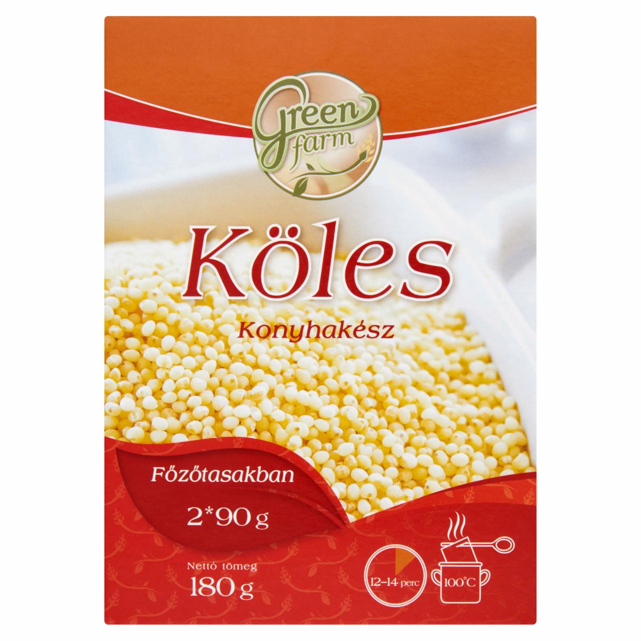 Képek - Green Farm köles 2 x 90 g