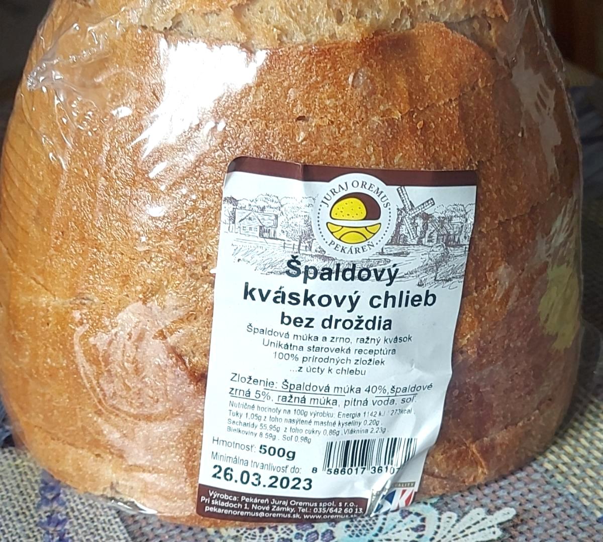 Képek - Špaldový kváskový chlieb bez droždia Juraj Oremus Pekáreň