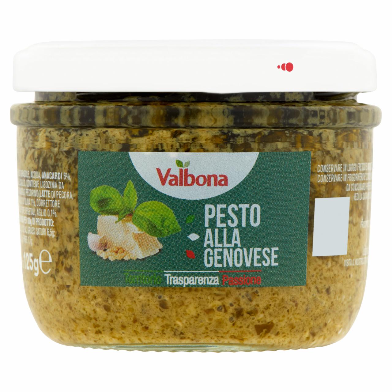 Képek - Valbona genovai pesto 125 g