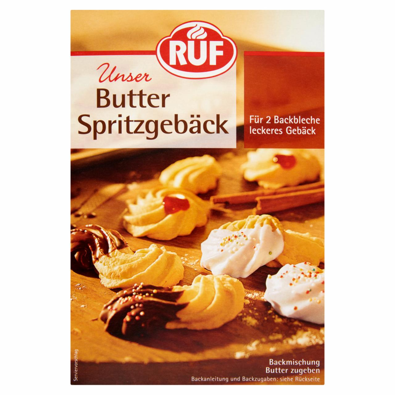 Képek - RUF vajas keksz süteménypor keverék 500 g