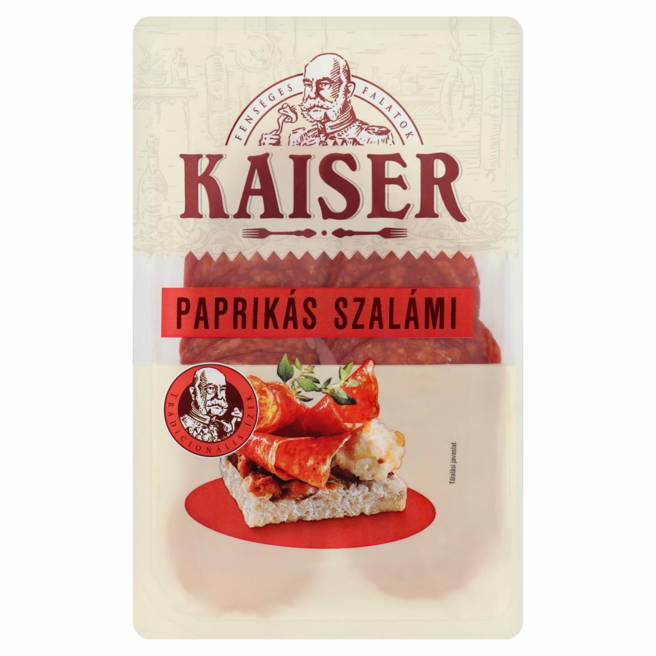 Képek - Kaiser paprikás sertés szalámi 75 g