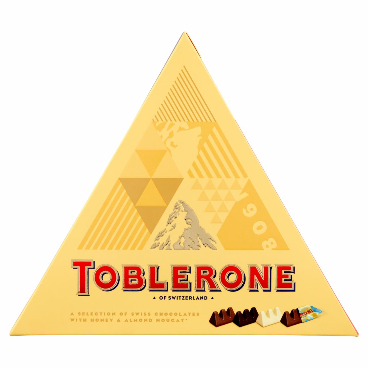 Képek - Toblerone svájci csokoládé válogatás 200 g