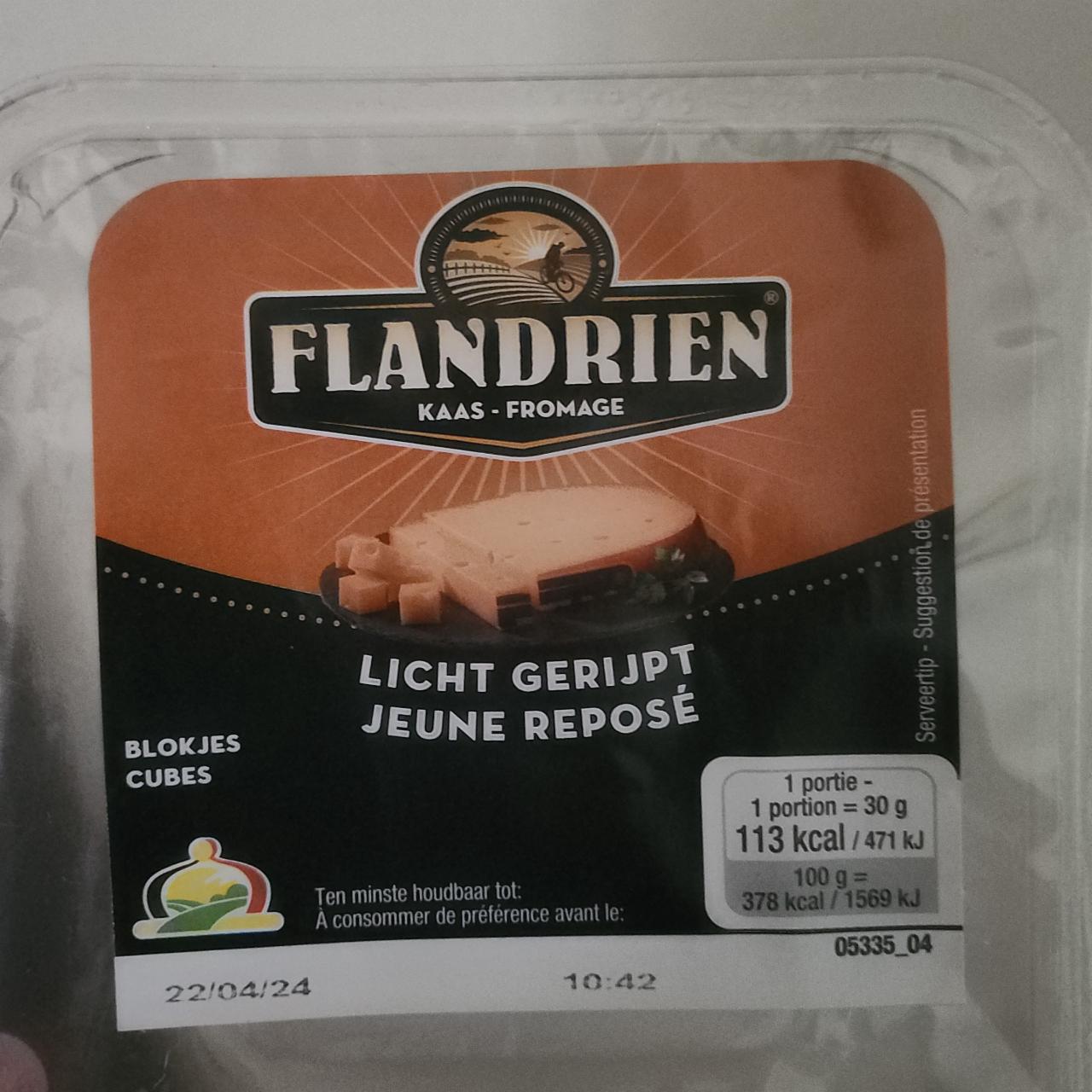 Képek - Licht gerijpt jeune reposé Flandrien kaas fromage