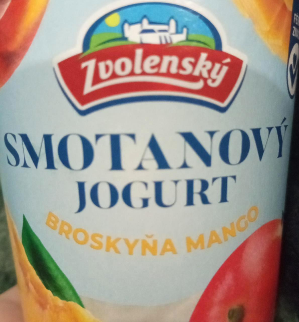 Képek - Smotanový jogurt broskyňa mango Zvolenský