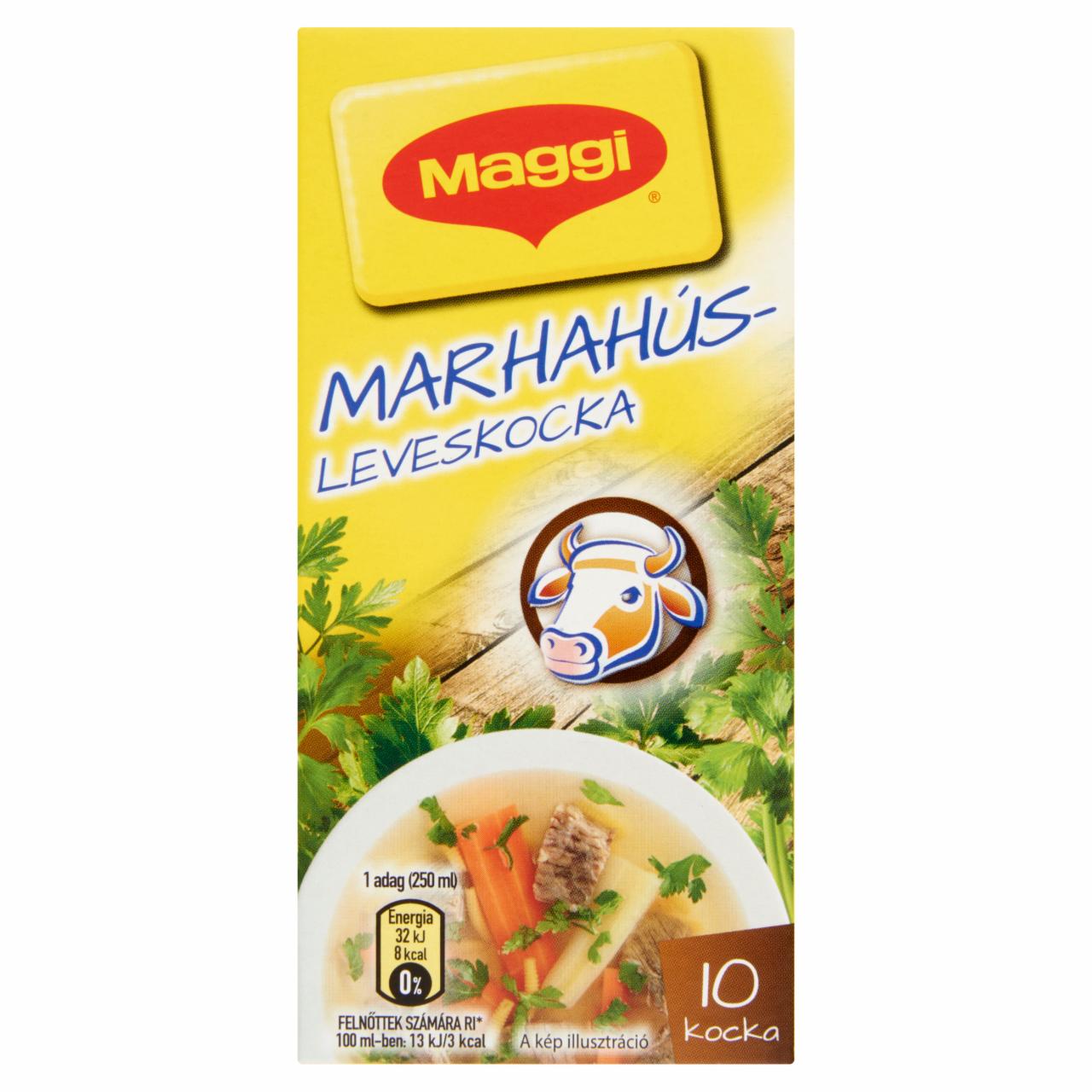 Képek - Maggi Marhahúsleves-kocka 110 g