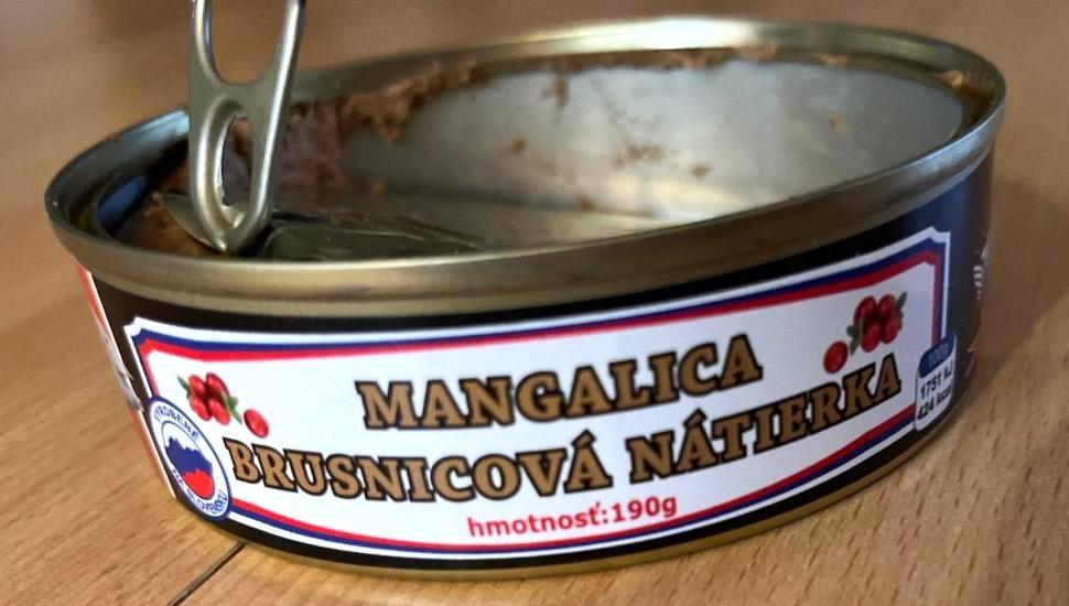 Képek - Mangalica brusnicová nátierka