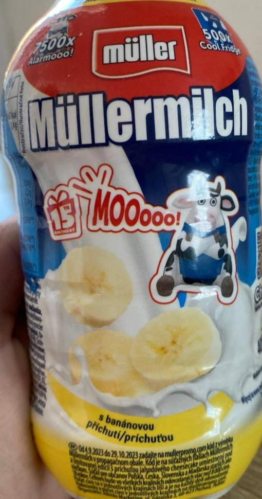 Képek - Müllermilch s banánovou příchutí Müller