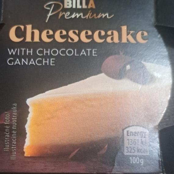 Képek - Cheesecake with chocolate ganache Billa Premium
