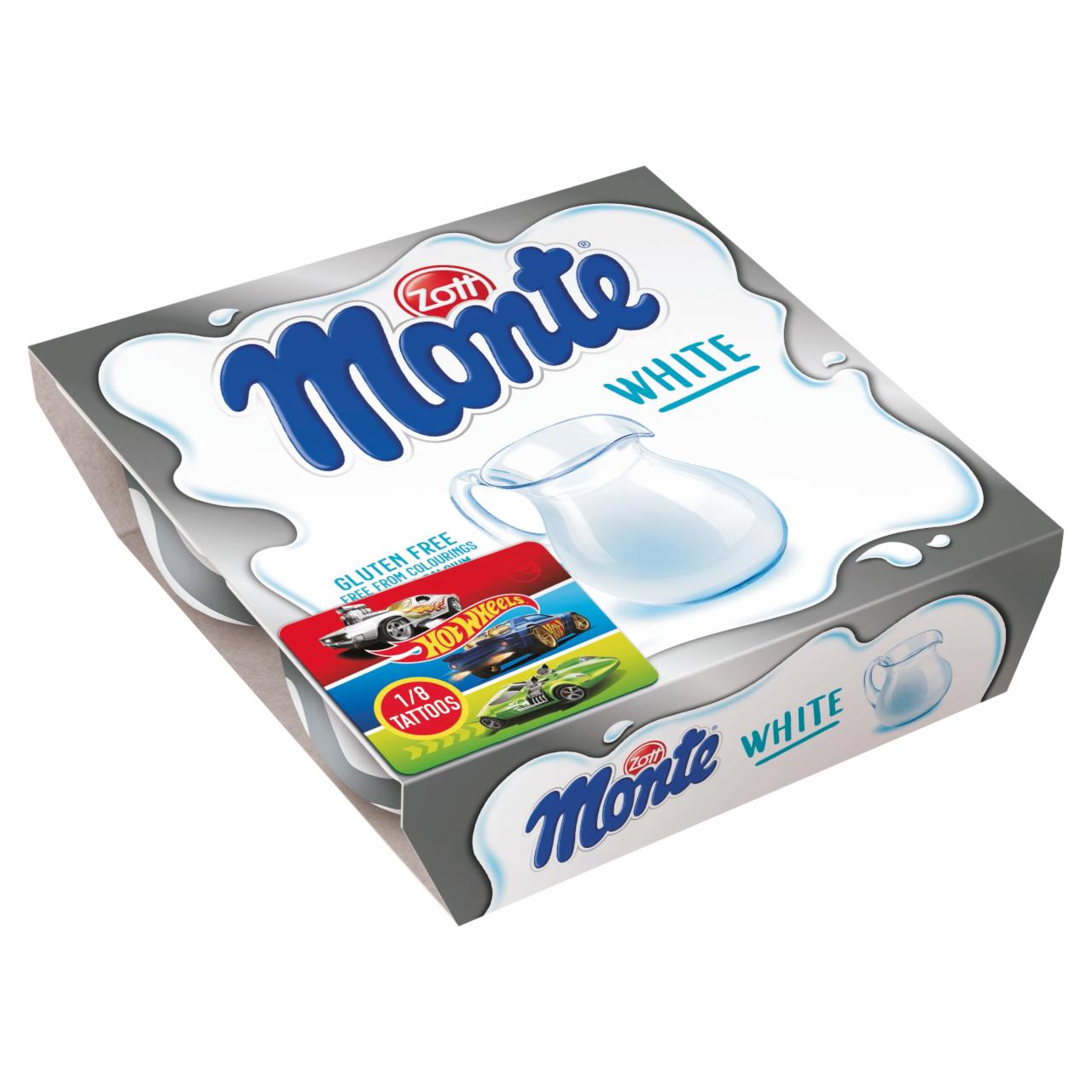 Képek - Zott Monte White tejdesszert 4 x 55 g (220 g)