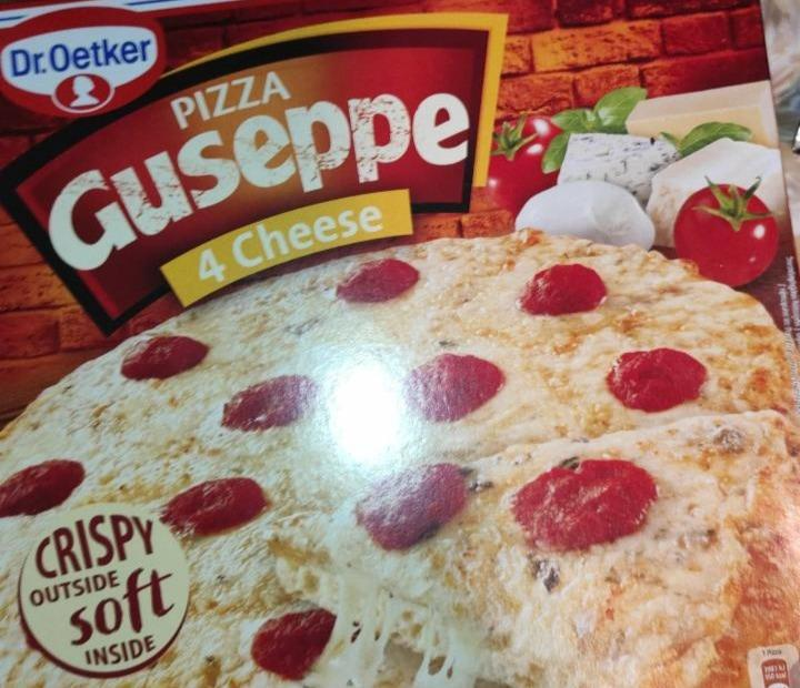Képek - Dr. Oetker Guseppe 4 sajtos gyorsfagyasztott pizza 335 g