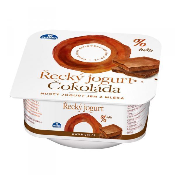 Képek - Řecký jogurt čokoláda 0% tuku Milko